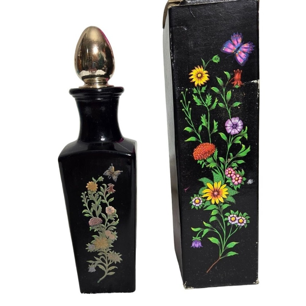 Avon Butterfly Garden Bird of Paradise Cologne Bud Vase‎ 6 fl oz with Box
